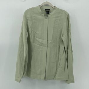 Sigrid‎ Olsen Sport Button Front Jacket Career Office Work Minimalist Size 8